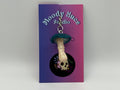 Blue-Green Mushroom Keychain