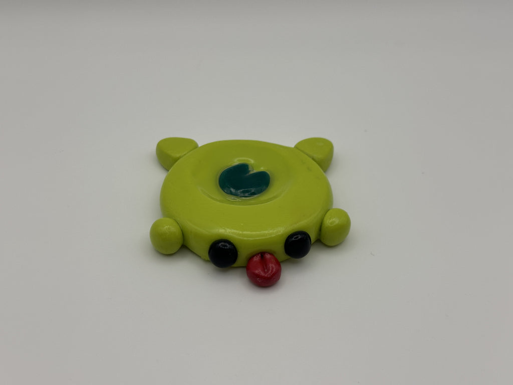Light Green Frog Worrystone