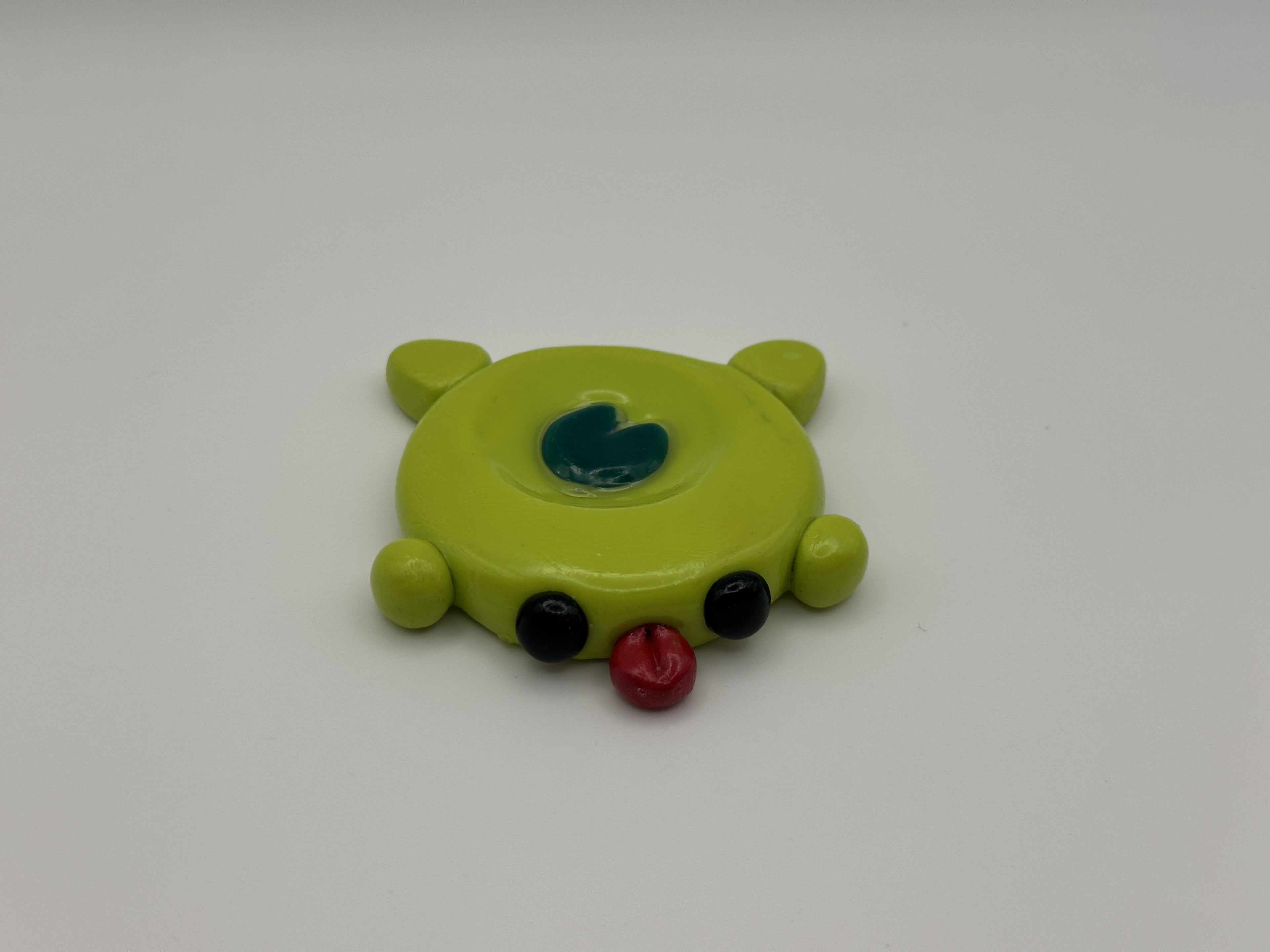 Light Green Frog Worrystone