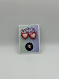 Heart Stud Earrings