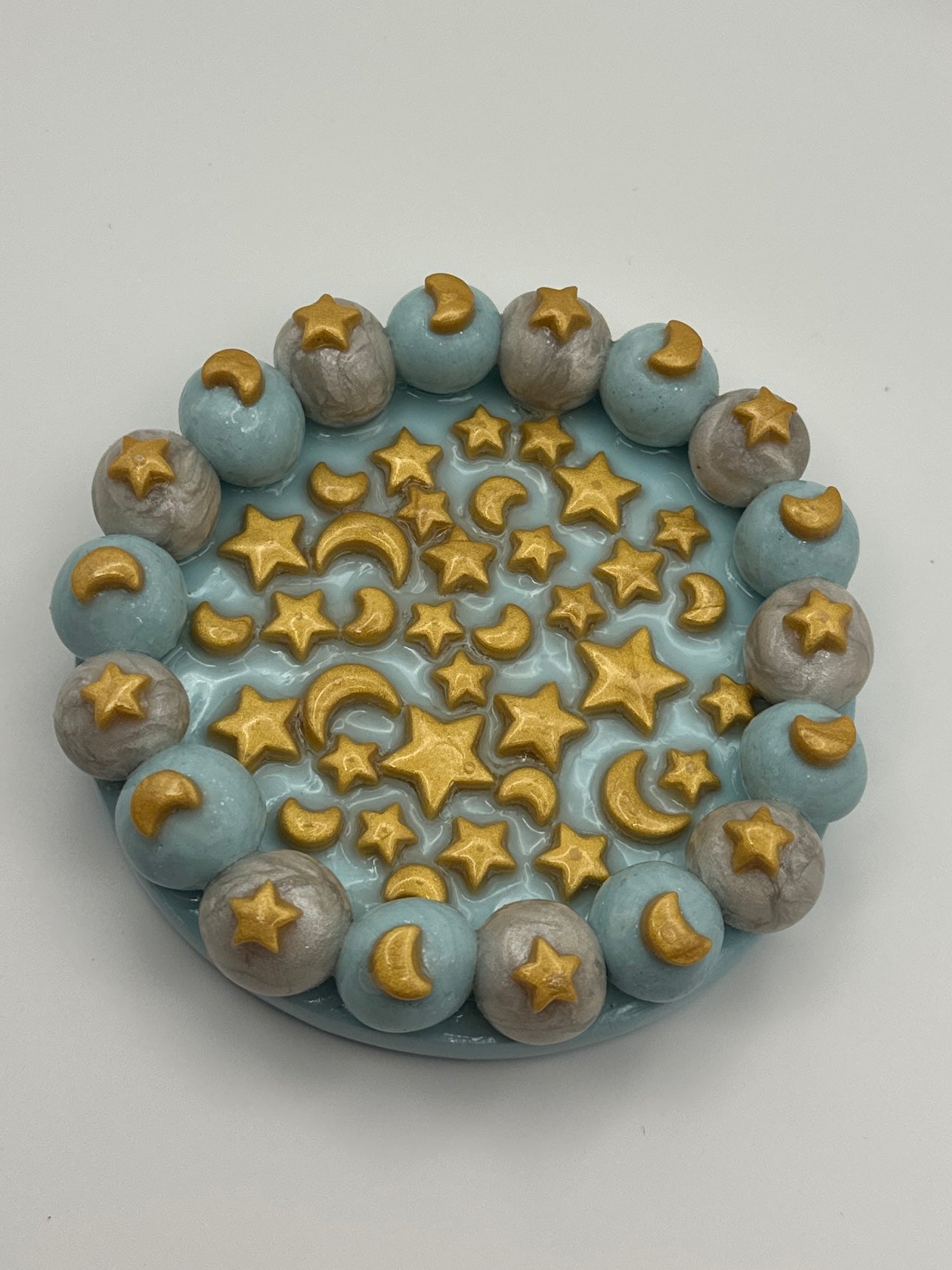 Blue and White Celestial Trinket Dish
