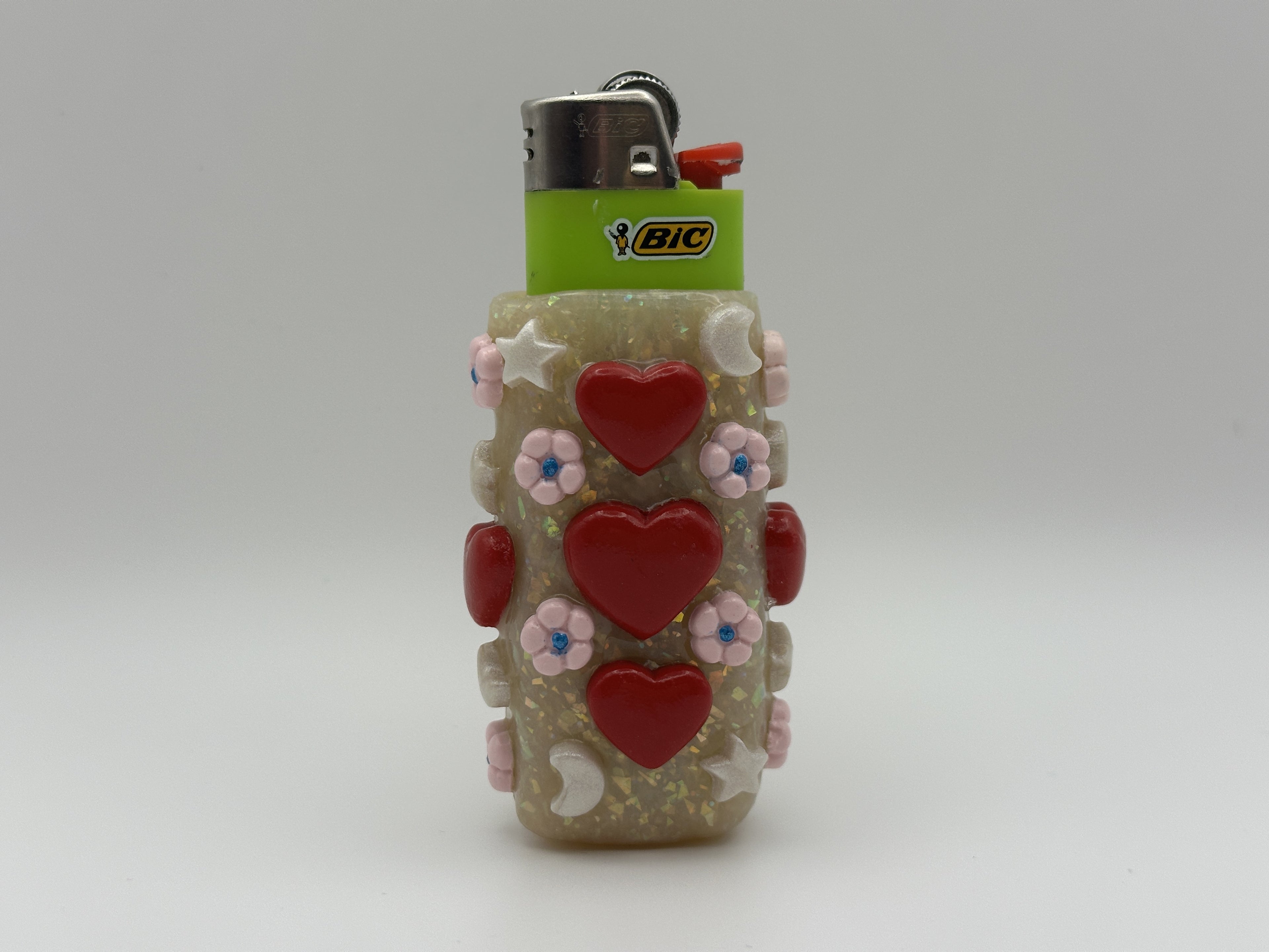 Faux Opal Lighter Case